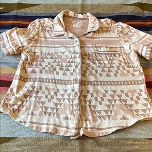 Faherty Pajama Style Shirt
